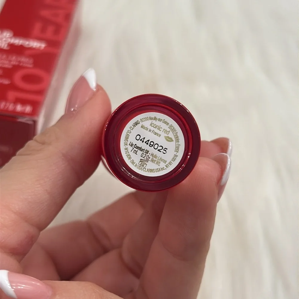 Clarins Lip Comfort Oil Iconic Red